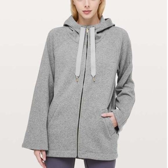 Lululemon Principal Dancer Hoodie Sweatshirt Heathered Gray - Picture 1 of 10